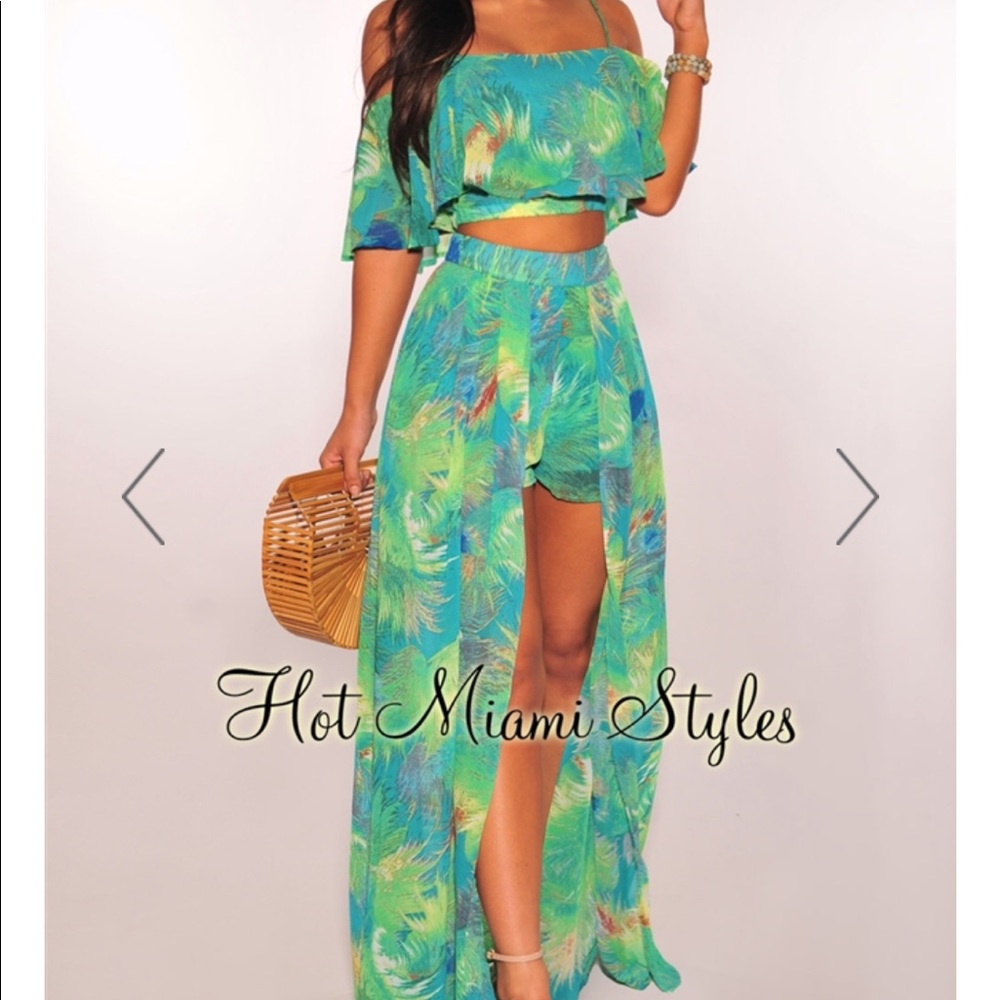 Hot Miami styles 2 pc outfit